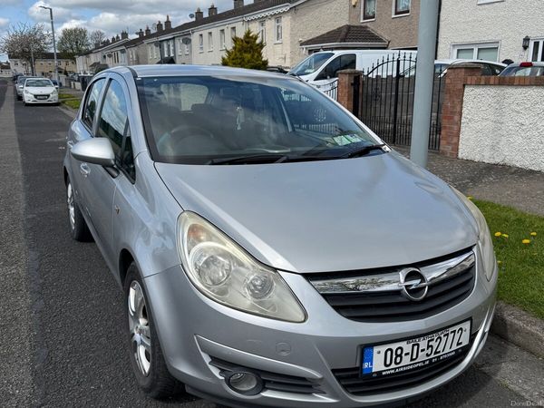 Opel Corsa Hatchback, Petrol, 2008, Silver