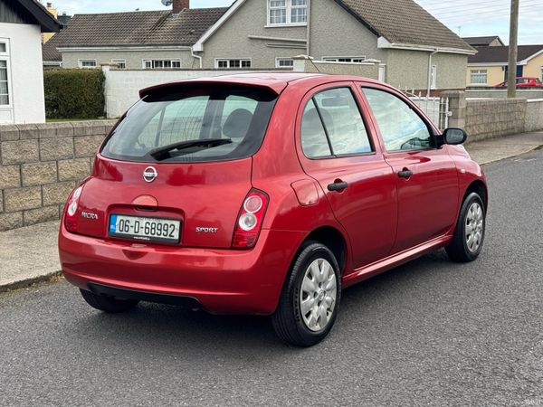 Nissan Micra Hatchback, Petrol, 2006, Red