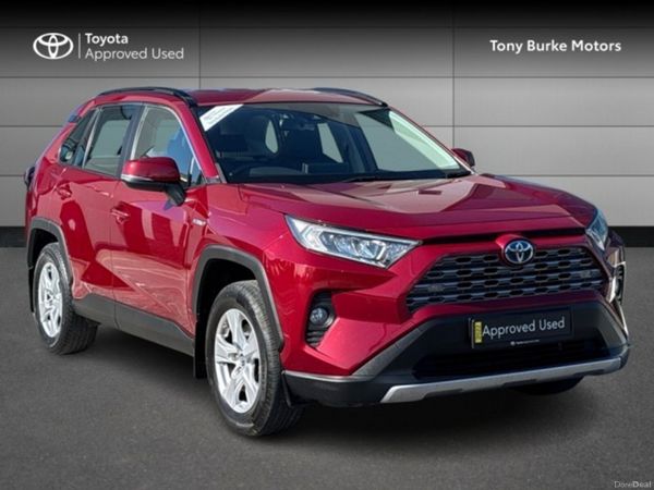 Toyota RAV4 SUV, Petrol Hybrid, 2022, Red