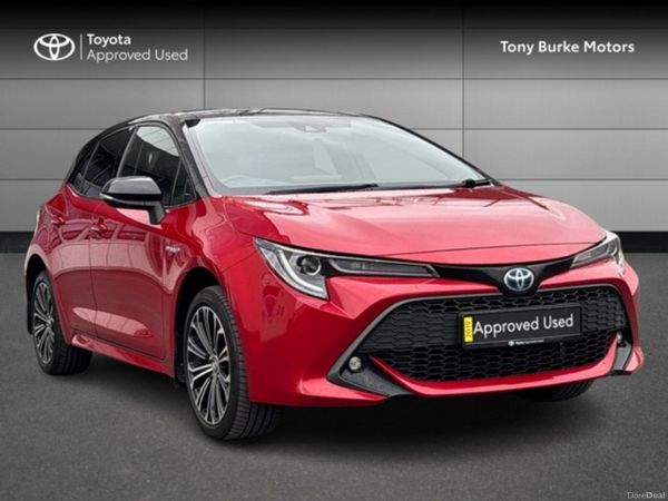 Toyota Corolla Hatchback, Petrol Hybrid, 2019, Red