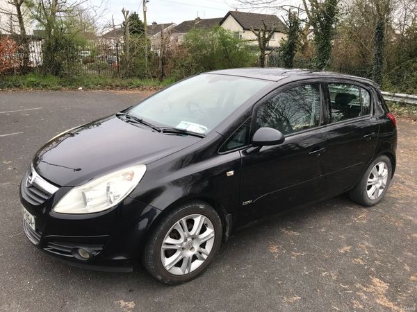Opel Corsa Hatchback, Petrol, 2007, Black