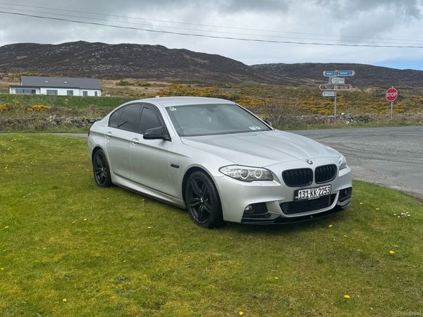 BMW 5-Series Saloon, Diesel, 2013, Silver
