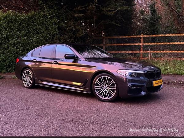 BMW 5-Series Saloon, Diesel, 2019, Grey