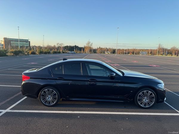 BMW 5-Series Saloon, Petrol Plug-in Hybrid, 2019, Black