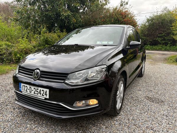 Volkswagen Polo Hatchback, Petrol, 2017, Black
