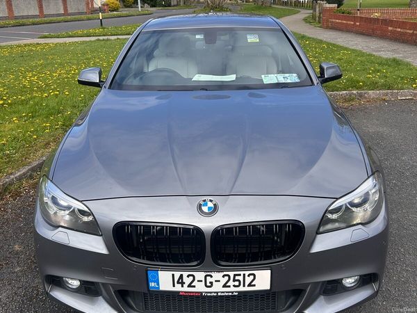 BMW 5-Series Saloon, Diesel, 2014, Grey