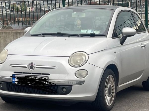 Fiat 500 Hatchback, Petrol, 2008, Grey
