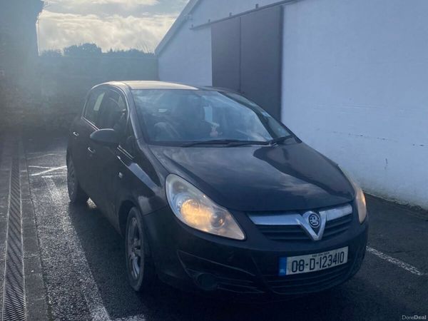 Vauxhall Corsa Hatchback, Diesel, 2008, Black