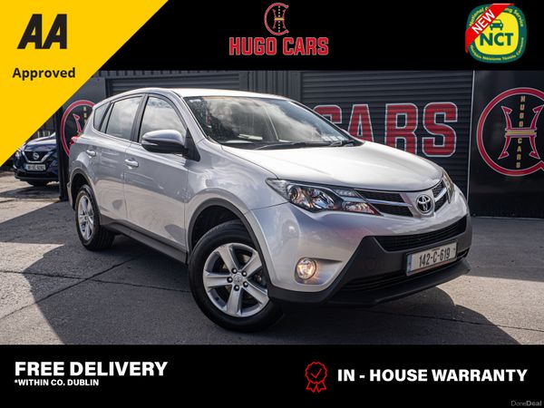 Toyota RAV4 SUV, Diesel, 2014, Silver