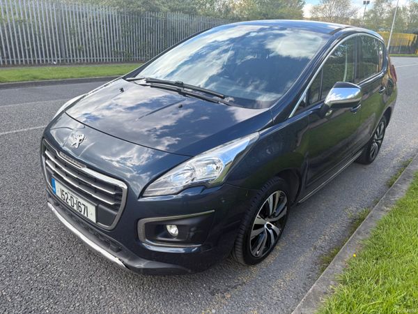 Peugeot 3008 SUV, Diesel, 2015, Blue