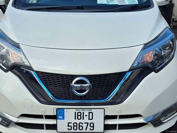 Nissan Note MPV, Petrol Hybrid, 2018, White