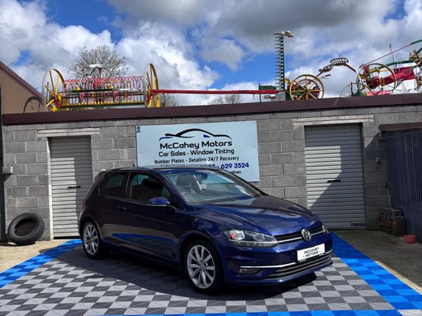Volkswagen Golf Hatchback, Diesel, 2017, Blue