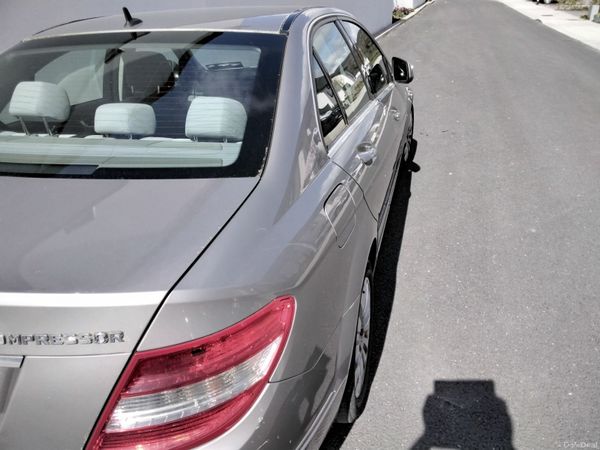 Mercedes-Benz C-Class Saloon, Petrol, 2008, Silver