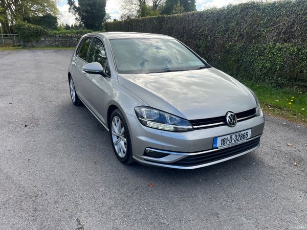 Volkswagen Golf Hatchback, Diesel, 2018, Grey