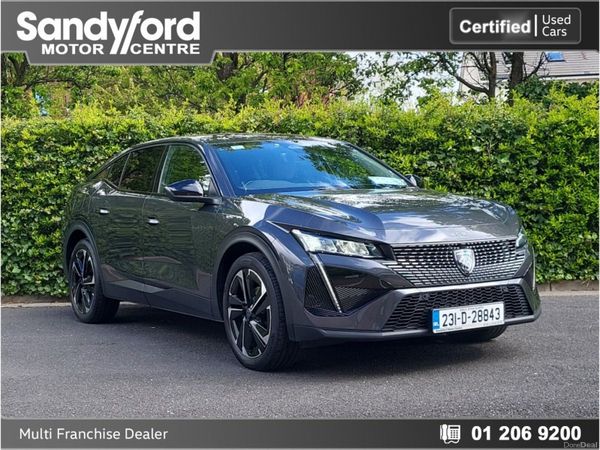 Peugeot 408 Hatchback, Petrol, 2023, Grey