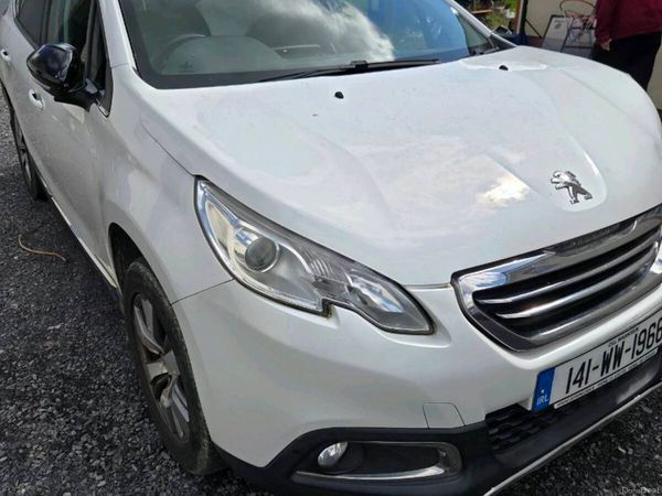 Peugeot 2008 Hatchback, Diesel, 2014, White