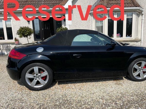 Audi TT Convertible, Petrol, 2008, Black