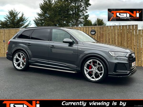 Audi Q7 SUV, Diesel Hybrid, 2020, Grey