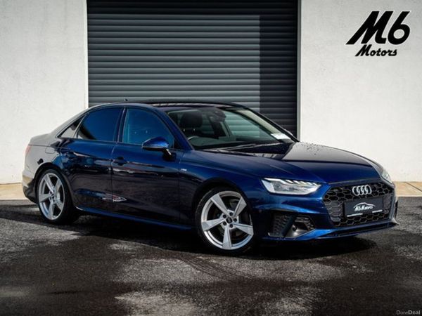 Audi A4 Saloon, Diesel, 2020, Blue