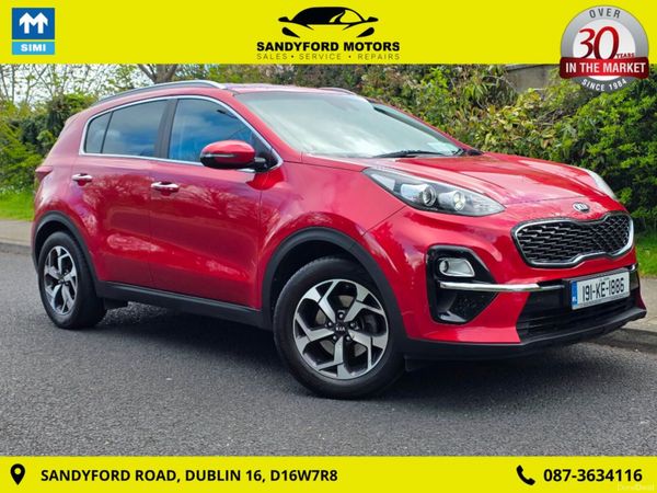 Kia Sportage MPV, Diesel, 2019, Red