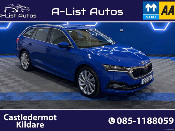 Skoda Octavia Estate, Diesel, 2022, Blue