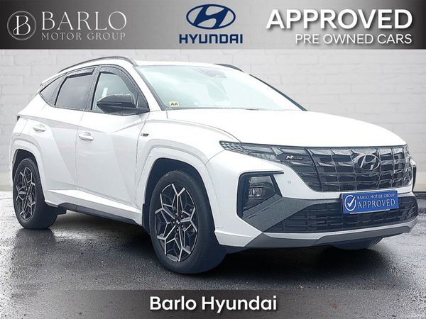 Hyundai Tucson SUV, Petrol Plug-in Hybrid, 2024, White