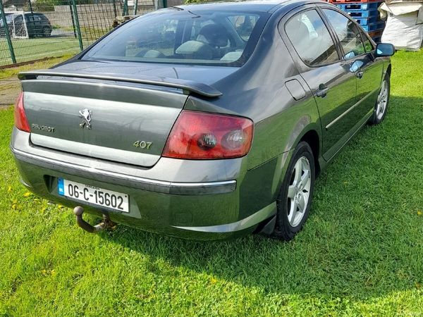 Peugeot 407 Saloon, Diesel, 2006, Grey