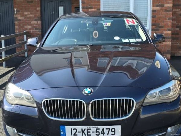 BMW 5-Series Saloon, Diesel, 2012, Blue