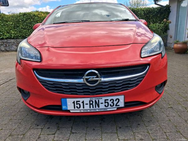 Opel Corsa Hatchback, Petrol, 2015, Red