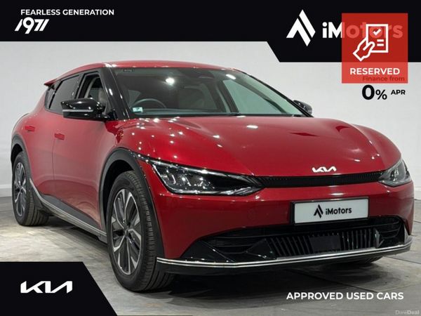 Kia EV6 SUV, Electric, 2023, Red