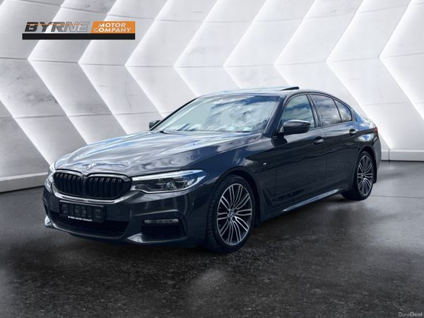 BMW 5-Series Saloon, Diesel, 2018, Grey