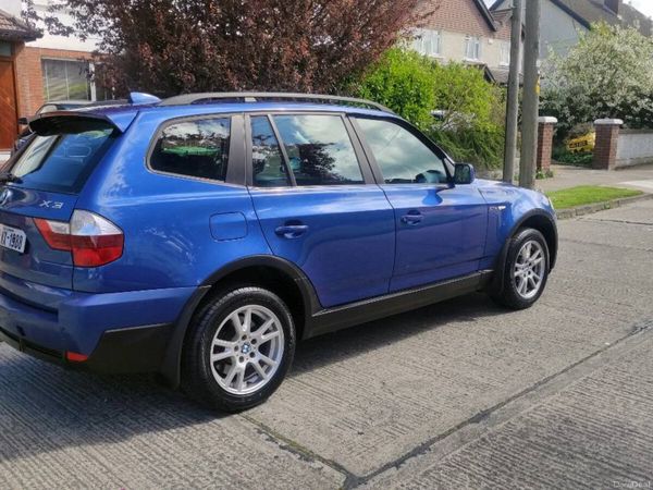 BMW X3 SUV, Diesel, 2007, Blue