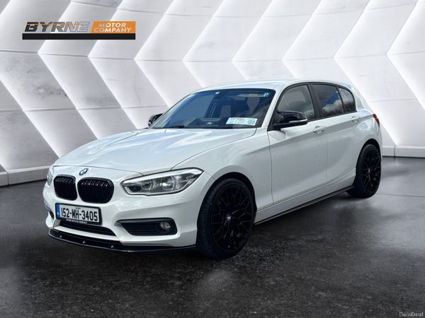 BMW 1-Series Hatchback, Petrol, 2015, White