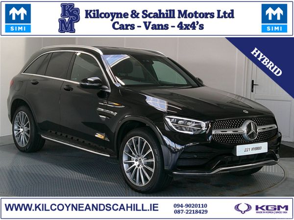 Mercedes-Benz GLC SUV, Diesel Hybrid, 2022, Black