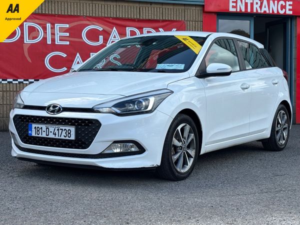 Hyundai i20 Hatchback, Petrol, 2018, White