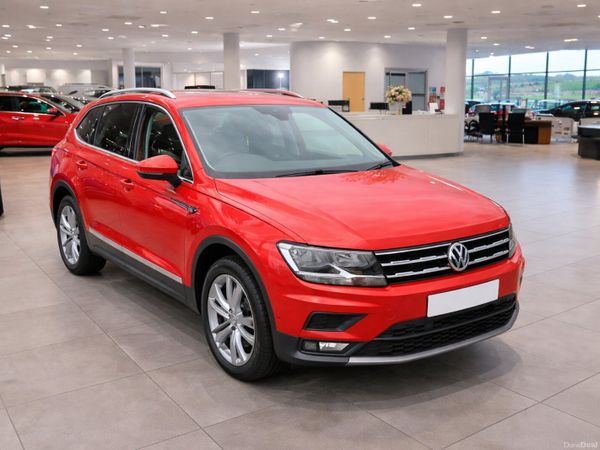 Volkswagen Tiguan SUV, Diesel, 2020, Orange