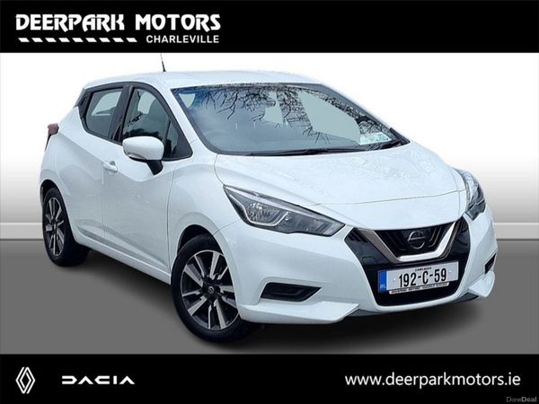 Nissan Micra Hatchback, Petrol, 2019, White
