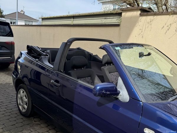 Volkswagen Golf Convertible, Petrol, 2000, Blue