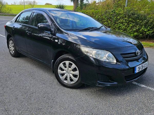 Toyota Corolla Saloon, Diesel, 2008, Black