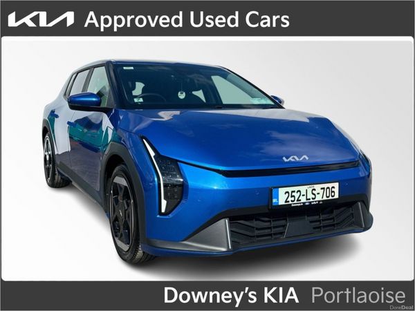 Kia EV4 Hatchback, Electric, 2025, Blue