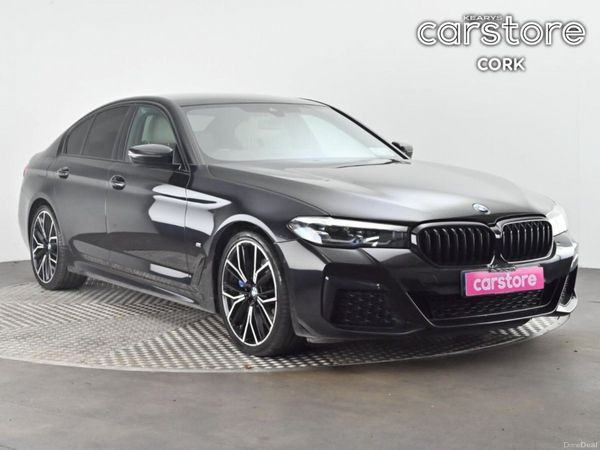BMW 5-Series Saloon, Diesel, 2021, Black