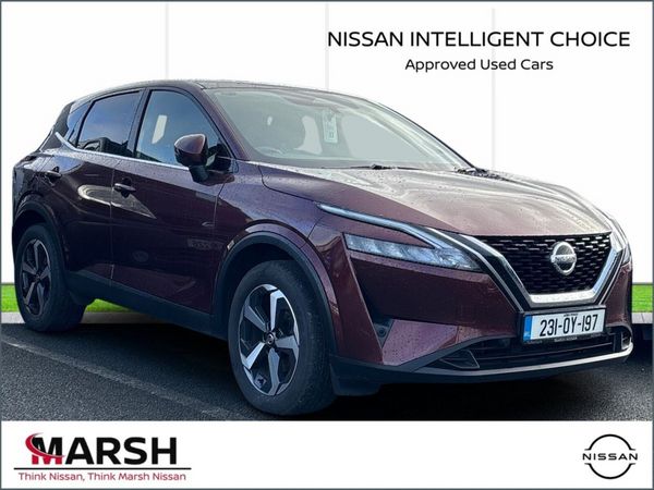 Nissan Qashqai SUV, Petrol, 2023, Red