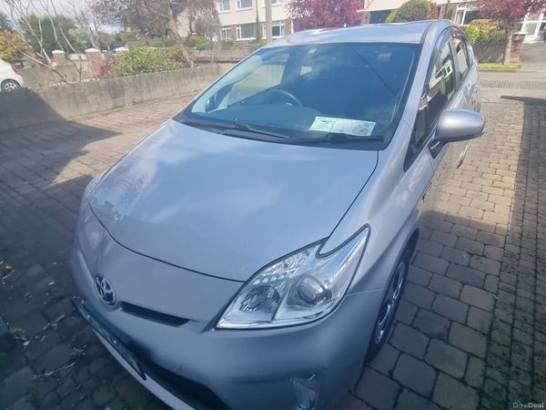 Toyota Prius Hatchback, Petrol Hybrid, 2014, Silver