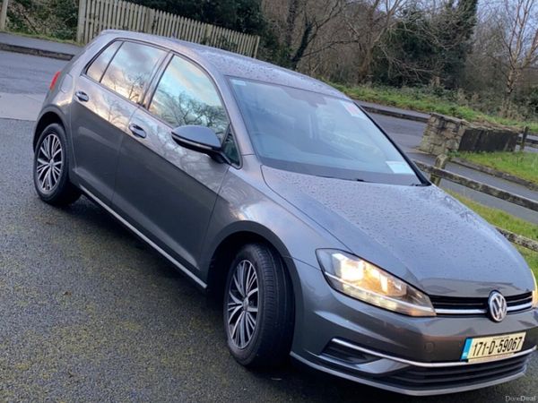 Volkswagen Golf Hatchback, Diesel, 2017, Grey