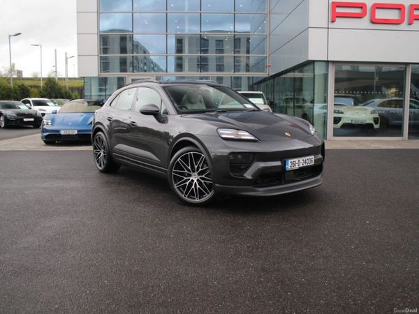 Porsche Macan SUV, Electric, 2026, Grey