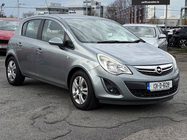 Opel Corsa Hatchback, Petrol, 2013, Silver
