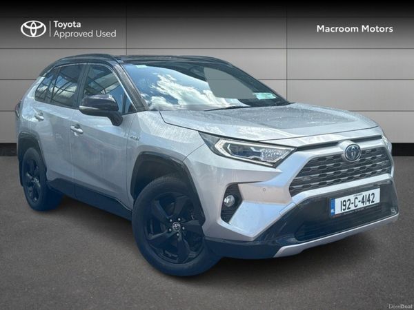 Toyota RAV4 SUV, Petrol Hybrid, 2019, Grey