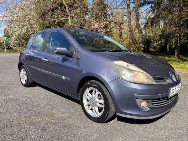 Renault Clio Hatchback, Petrol, 2007, Blue