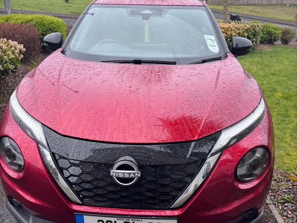 Nissan Juke SUV, Petrol Hybrid, 2026, Red