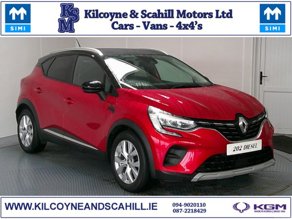 Renault Captur SUV, Diesel, 2020, Red